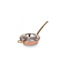 bazaarcopper BAKIR ŞEF TAVA 25 CM SADECE TABAN EL DÖVME KIRMIZI bazaarcopper7569-1