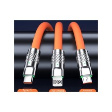 Sprange 120W Turbo Hızlı Şarj Kablosu 6A Şarj Kablosu