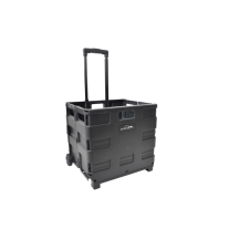 KATLANIR TEKERLEKLİ KAMP KASASI SİYAH