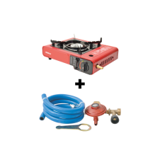 PORTATİF OCAK + HORTUM DEDANTÖR SET