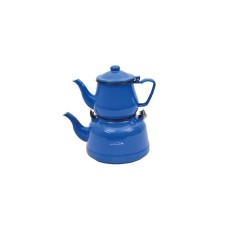 CAMPOUT EMAYE ÇAYDANLIK SET MAVİ