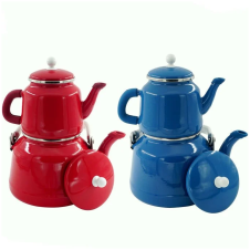 Retro Emaye Çaydanlık Demlik Takım