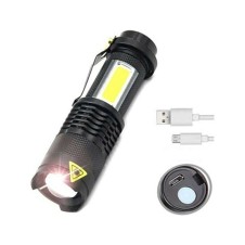 pasajdanal  LED USB Şarjlı Ultra Güçlü El Feneri