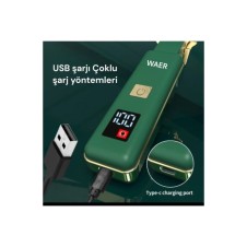 Wa-2031 Profesyonel Dijital Göstergeli Saç Sakal Tıraş Makinesi