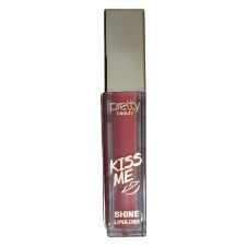Pretty Beauty Kiss Mee Shıne Lipgloss 24 Saat Kalıcı Ruj  No:6