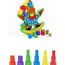 Ahşap Küçük Ayı Denge Blok Oyunu