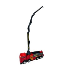 itfaiye oyuncak kırılmaz plastik sürtmeli itfaye 17cm