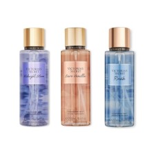 Vıctorıa's Secret Bare Vanilla-Midnight Bloom-Rush Vücut Spreyi Üçlü Set
