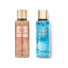 Midnight Bloom - Bare Vanilla Işıltılı Vücut Spreyi İkili Set