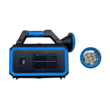 Güneş pilli, şarj edilebilir el feneri, PowerBank fonksiyonlu taşınabilir el feneri