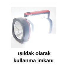 uzun mesafeli ultra güçlü  el feneri ışıldak GK6777
