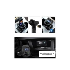Pro X8 Araç Fm Transmitter 5.0 Bluetooth Araç Kiti Usb Mp3 Sd Kart Çakmaklık Girişli Araba Oto Teyp