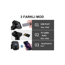 Pro X8 Araç Fm Transmitter 5.0 Bluetooth Araç Kiti Usb Mp3 Sd Kart Çakmaklık Girişli Araba Oto Teyp