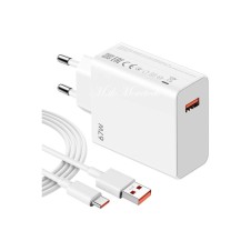 Xiaomi Redmi Note 12 Pro Plus 67 Wolt Orjinal Turbo Şarj Aleti Cihazı Kablo Adaptör 2in1 Set Type-c