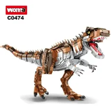 WOMA TOYS C0474 T-Rex Dinozor Blok Seti PCS:2111 :PARÇA