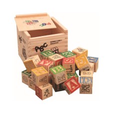 27 Adet Çocuk Ahşap Alfabe Blokları Harfler Istifleme Oyuncaklar Odası Dekoru (Yurt Dışından)