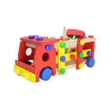 Ahşap Sök Tak Kamyon Tak Çak Oyun Seti