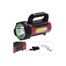 El Feneri Projektör Solar Şarjlı 10w+cob Led Ranchı Hel Rc-t93