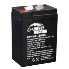 Angel Of Life Akü 6 Volt 4 Amper Energy Mustang ( 70 X 48 X 101 Mm ) (Işıldak Aküsü)