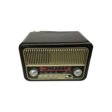 Rt-308 Şarjlı Nostaljik Buluetooth Radyo Mp3 Çalar