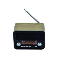 Rt-302 Bluetooth Nostalji Görünümlü Prototif Radyo Usb/sd Card Ses Sistemi Müzik Kutusu