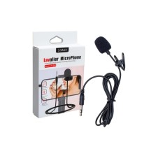 3.5 Mm 3 Boğumlu Aux Kablolu Yaka Mikrofonu Youtuber Mikrofonu