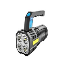 3 Modlu Düşük Ve Yüksek Mod Yanma Çakarlı Yan Tarafı Yüksek Led Işıklı Uzun Şarj Özelliği El Feneri