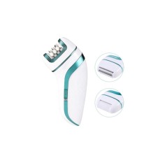 713-v Turbo 3 In 1 Su Geçirmez Epilasyon Aleti Epilatör Cihazı Tüy Alma Makinesi Kadın Bakım Seti