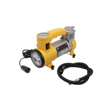 Oto Araba Lastik Şişirme Kompresörü Pompası Işıklı 150 Psı Sarı