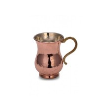 bazaarcopper Bakır Kordonsuz Maşrapa El Dövme 300 Ml 4lü Takım Kırmızı bazaarcopper0451-41