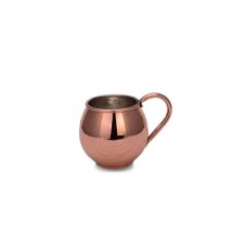 bazaarcopper Bakır Terra Bardak Düz 580 Ml Kırmızı bazaarcopper0453-1