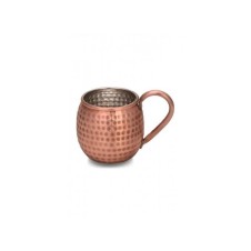 bazaarcopper Bakır Luna Bardak Düz 360 Ml Skoç bazaarcopper0454-4