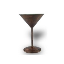 bazaarcopper Bakır Martini Kadeh Düz 250 Ml Oksit bazaarcopper0459-3