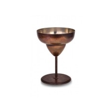 bazaarcopper Bakır Margarita Kadeh Düz 450 Ml 4lü Takım Oksit bazaarcopper0461-43