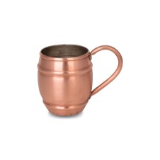 bazaarcopper Bakır Grande Bardak 2 No Düz 1000 Ml Skoç bazaarcopper0464-4
