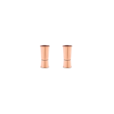 bazaarcopper Bakır Shot Bardak Düz 40 Ml 2li Takım Kırmızı bazaarcopper0473-21