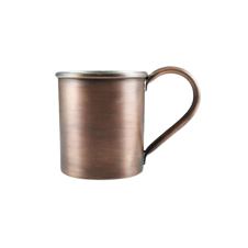 bazaarcopper Bakır Cup Bardak 1 No Düz 330 Ml Oksit bazaarcopper0481-3