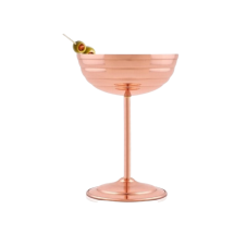 bazaarcopper Bakır Zo-martini Kadeh Düz 250 Ml Kırmızı bazaarcopper0483-1