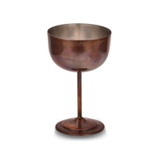 bazaarcopper Bakır Vino Kadeh 1 No Düz 240 Ml Oksit bazaarcopper0491-3