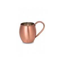 bazaarcopper Bakır Moscow Mule Bardak Düz 500 Ml Skoç bazaarcopper0493-4
