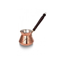 bazaarcopper Bakır Külhan Cezve 3 No 7 Fincan Oyma İşleme Kırmızı bazaarcopper1232-1