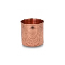 bazaarcopper Bakır Bahar Saksı 2 No 10 Cm Düz Kırmızı bazaarcopper2565-1