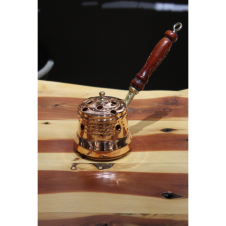 bazaarcopper Bakır Otantik Ritüel Gezdirme Tütsülük & Buhurdanlık Kırmızı