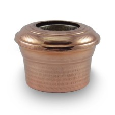 bazaarcopper Bakır Kapaklı Ehlikeyf Makine Dövme 4lü Takım Kırmızı bazaarcopper3302-41