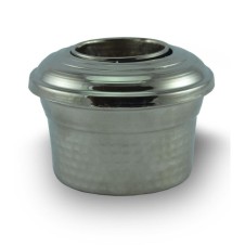 bazaarcopper Bakır Kapaklı Ehlikeyf Makine Dövme 4lü Takım Nikel bazaarcopper3302-42