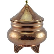 bazaarcopper Bakır Kafkas Şekerlik El Dövme Kırmızı bazaarcopper5758-1