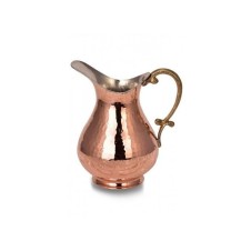 bazaarcopper Bakır Maraş Sürahi 1 No El Dövme Kırmızı bazaarcopper7261-1